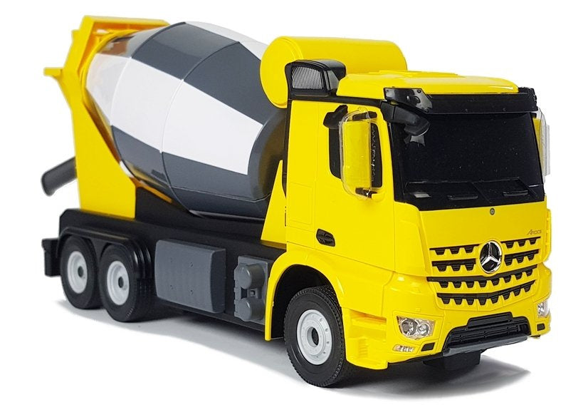 Licencirani kamion na daljinsko upravljanje Mercedes-Benz Arocs Rastar 1:14 - žuti