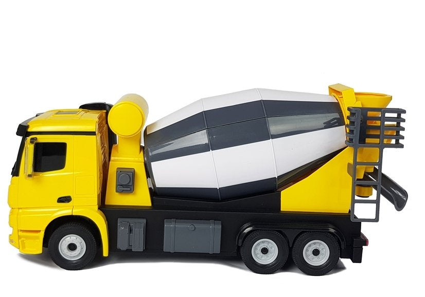 Licencirani kamion na daljinsko upravljanje Mercedes-Benz Arocs Rastar 1:14 - žuti