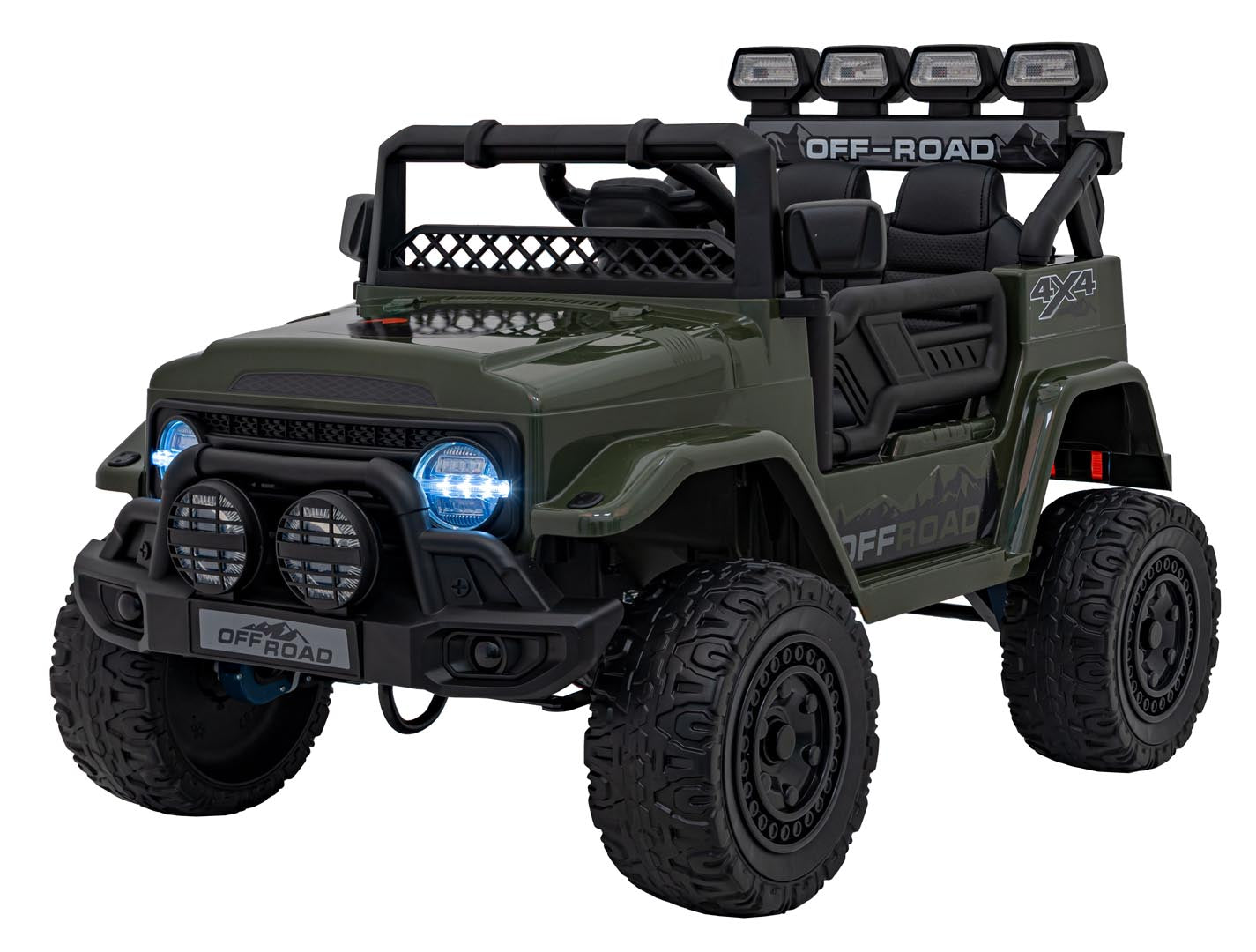Auto na akumulator Off-Road CLIMBER 4x4 - zeleni