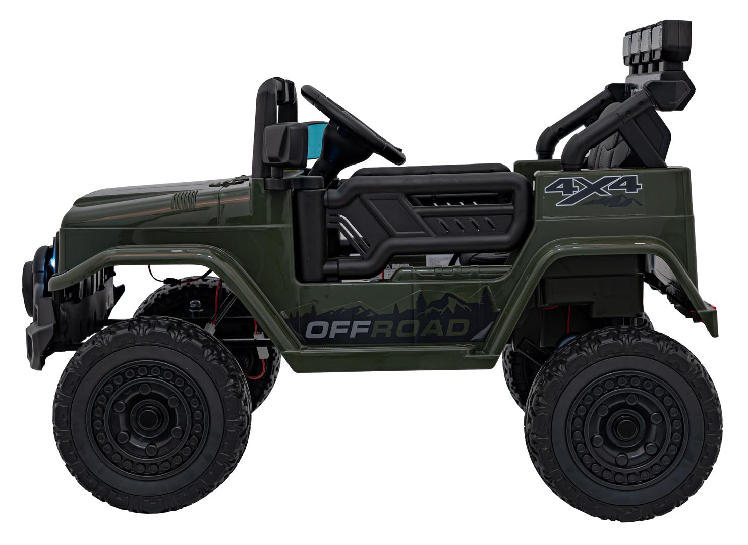 Auto na akumulator Off-Road CLIMBER 4x4 - zeleni