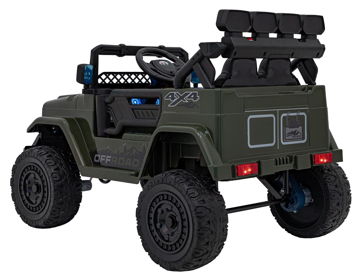 Auto na akumulator Off-Road CLIMBER 4x4 - Zeleni