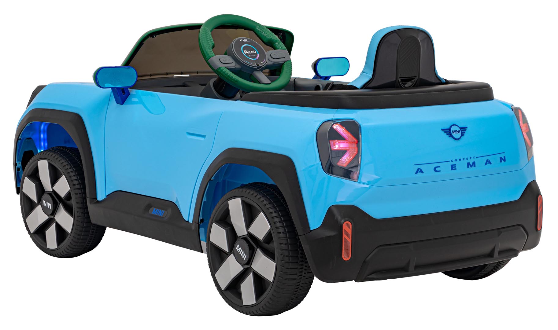 Licencirani auto na akumulator Mini Concept Aceman 4x4 - plavi