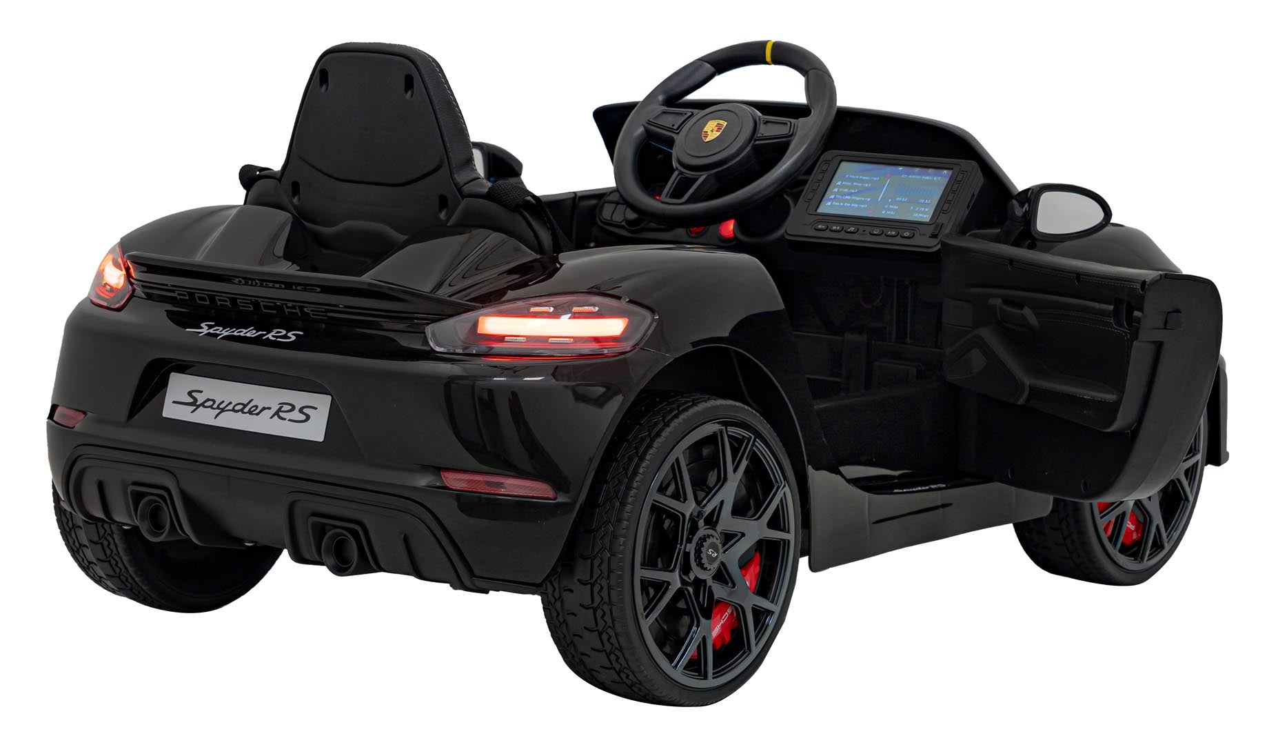 Porsche 718 vehicle Black MP4