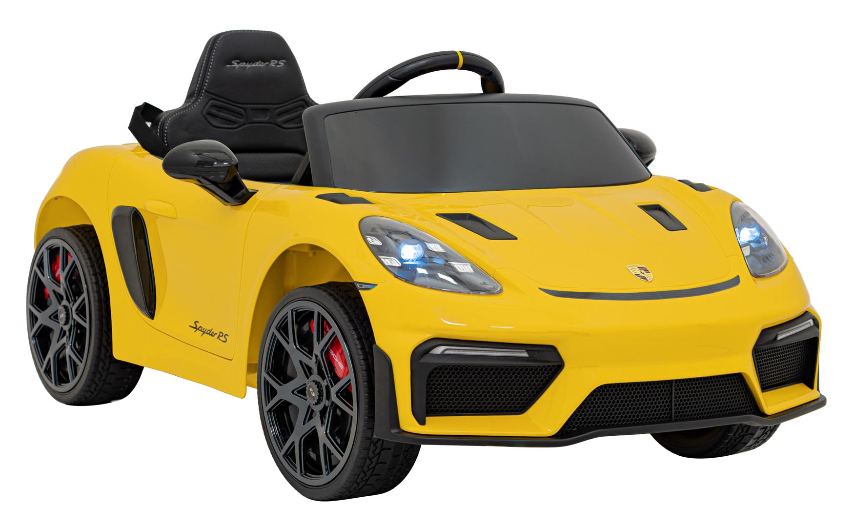 Licencirani auto na akumulator Porsche 718 MP4 - žuti