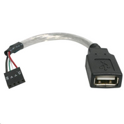 StarTech.com USBMBADAPT USB kabel 0,152 m Sivo