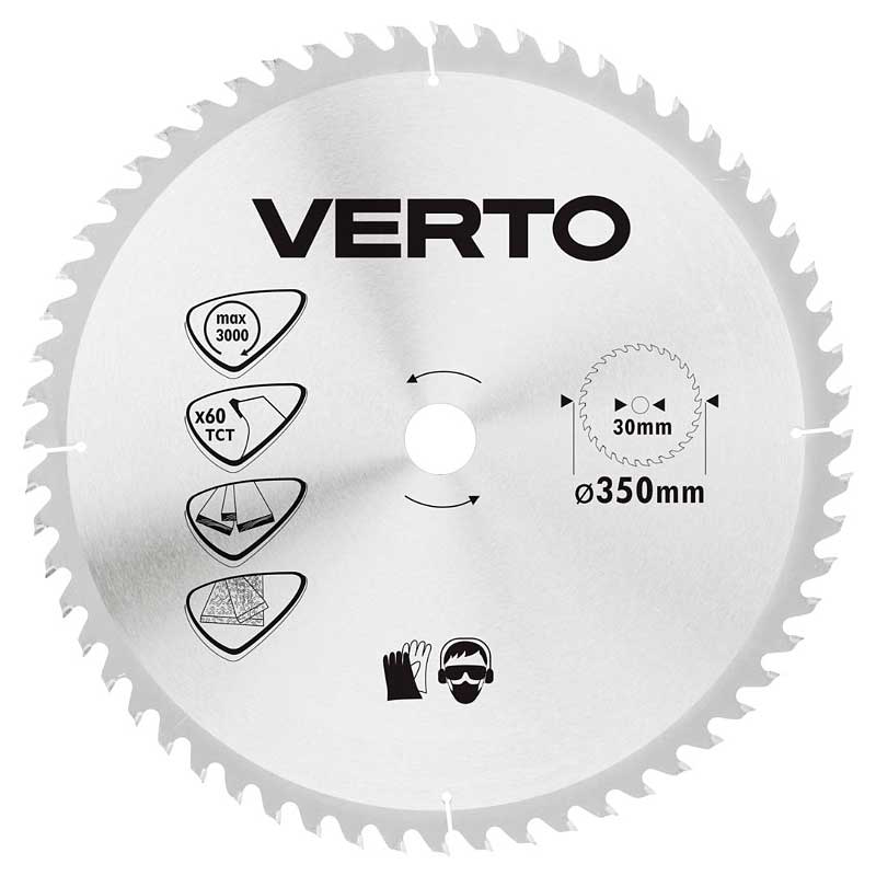 Pila kružna 350x30mm 60z Topex