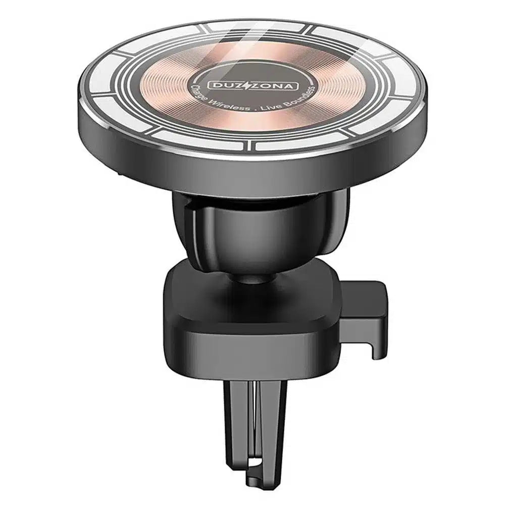 DUZZONA V2 - držák do mřížky ventilace s 15W bezdrátovým nabíjením (kompatibilní s MagSafe)