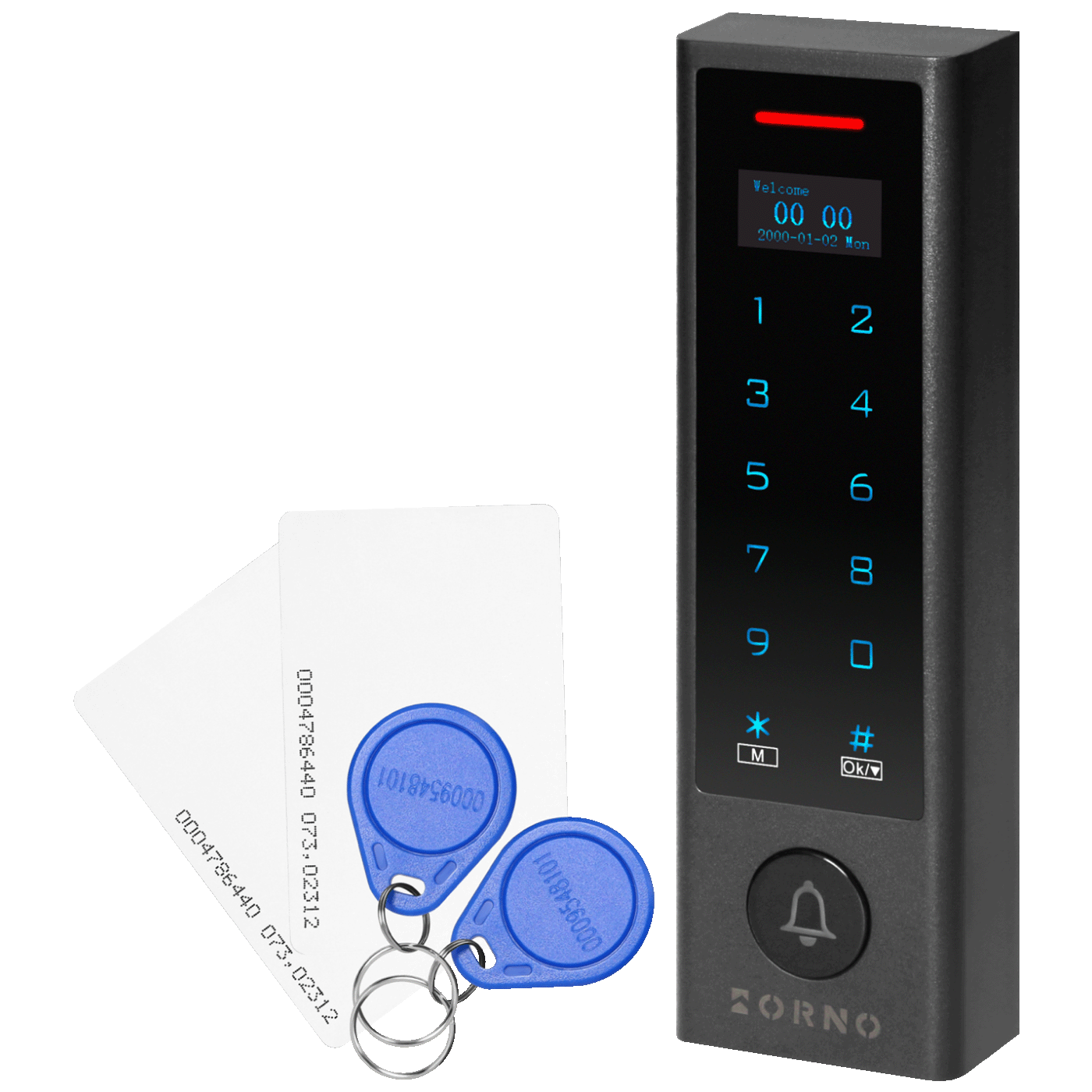 Orno Tipkovnica sa RFID karticom, Tag reader, WiFi, IP68 - OR-ZS-831