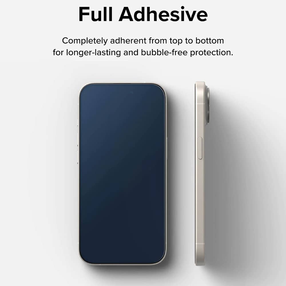 Ringke Cover Display ID Glass tvrzené sklo pro iPhone 15 Pro -černé
