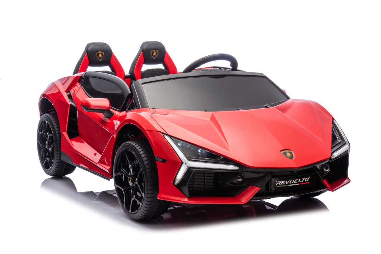 Licencirani auto na akumulator Lamborghini Revuelto XL 4x4 - dvosjed - crveni