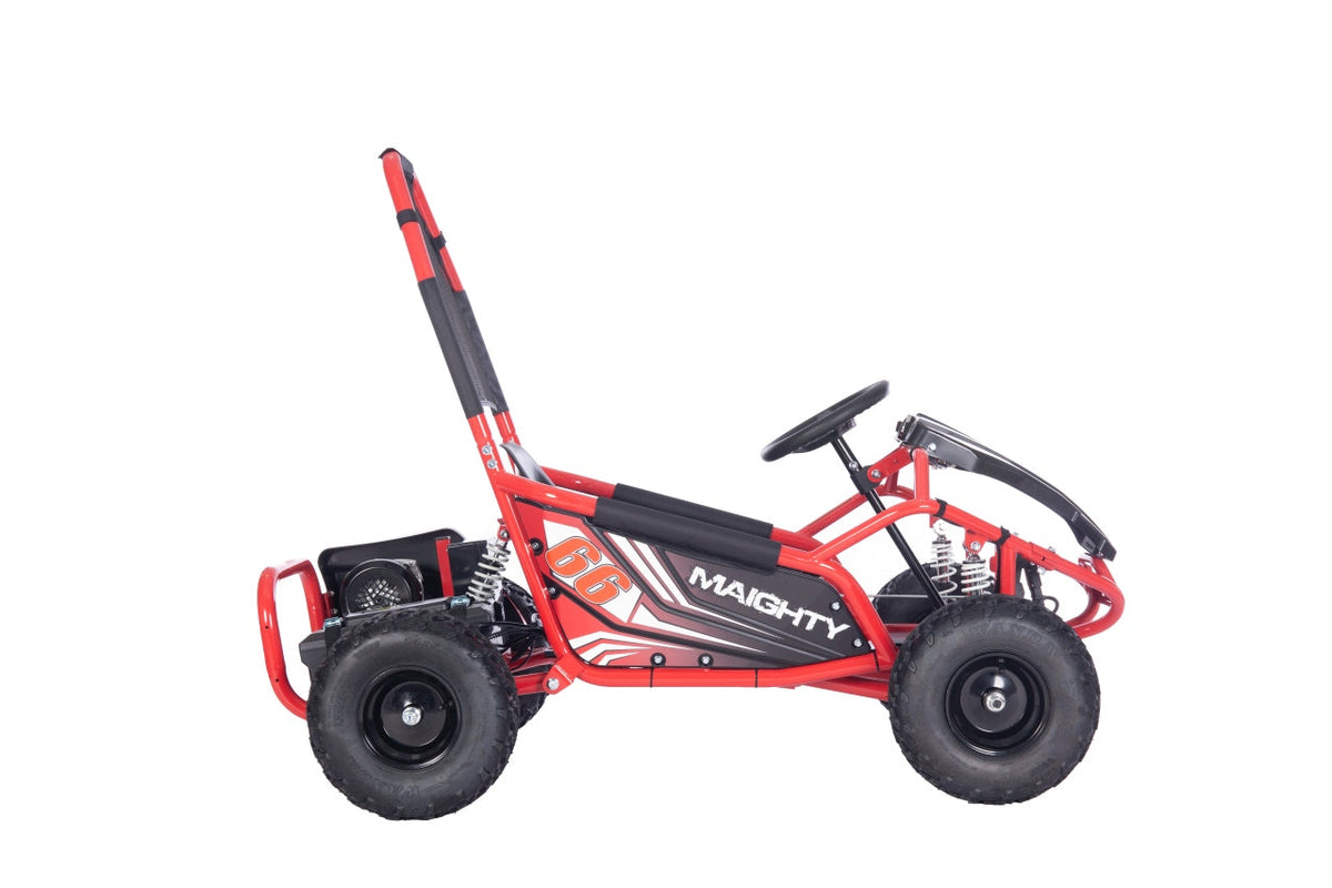 Go-kart na akumulator MAIGHTY 1000W - Crveni