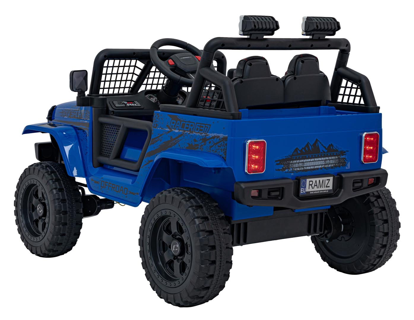 Auto na akumulator OFF ROAD 4x4 SPORT - plavi