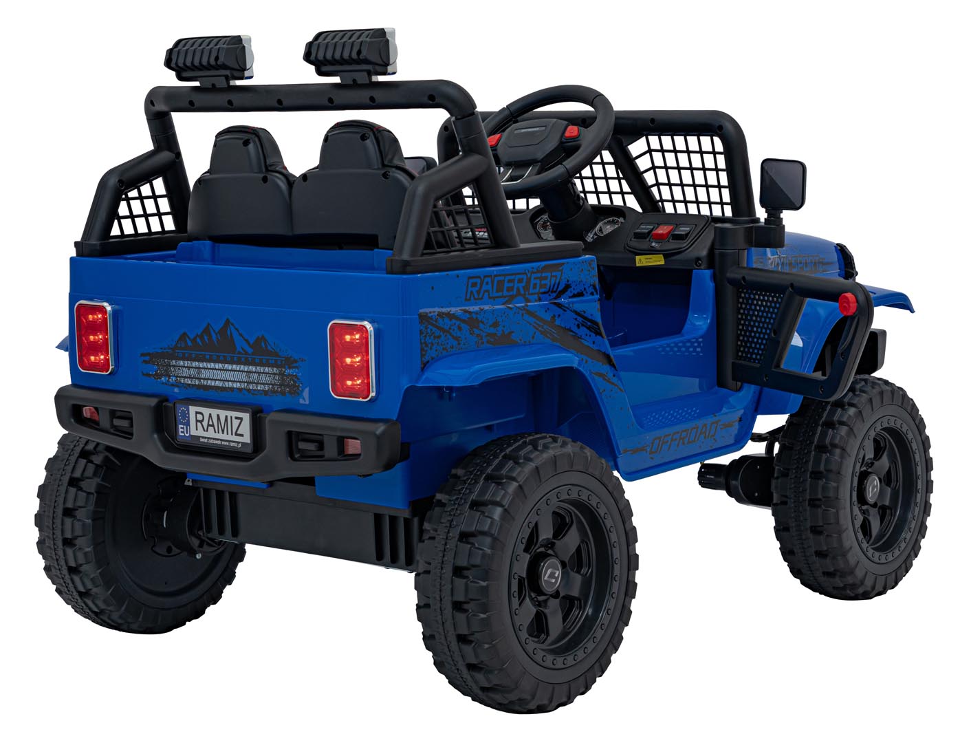 Auto na akumulator OFF ROAD 4x4 SPORT - plavi
