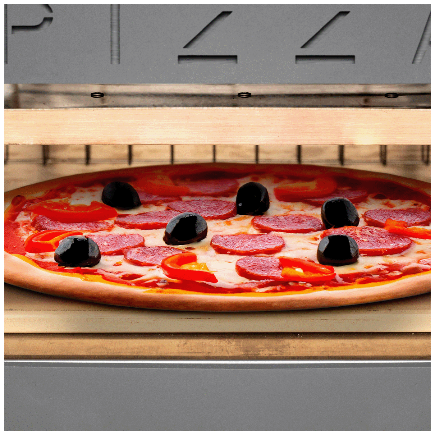 home Električna peć za pizzu, 2000W, 380°C, IPX4 - HGPZ02