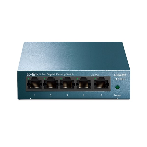 TP-Link LS105G Neupravljano Gigabit Ethernet (10/100/1000) Plavo