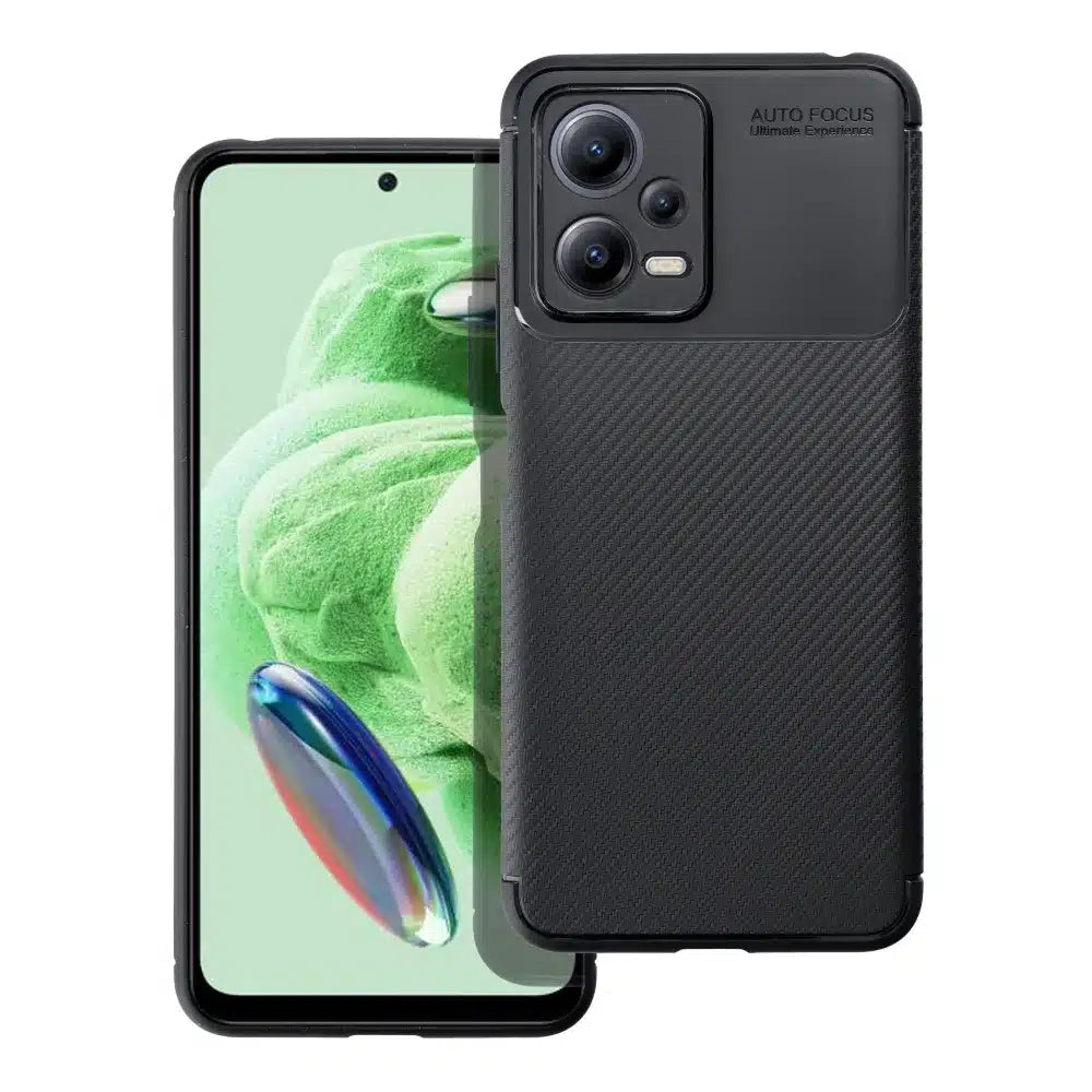 CARBON PREMIUM kryt pro XIAOMI Redmi NOTE 12 5G černý