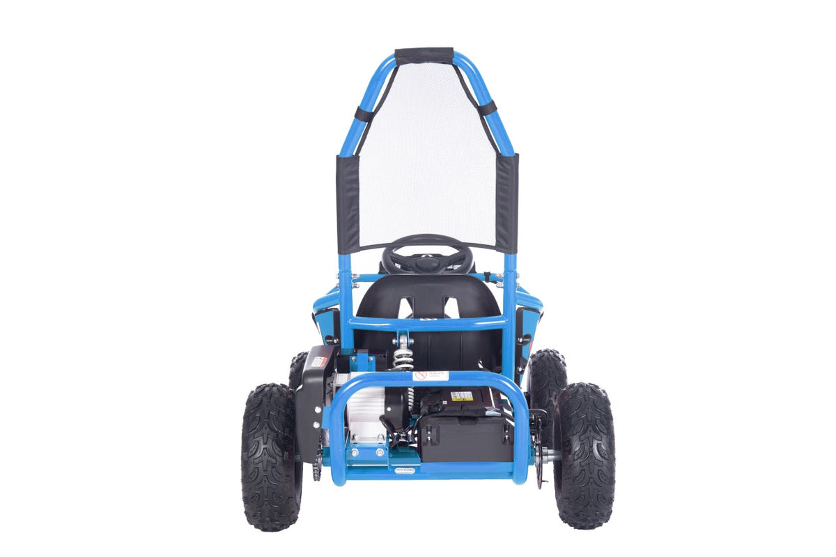 Go-kart na akumulator MAIGHTY 1000W - Plavi