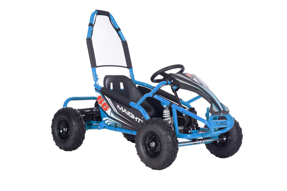 Go-kart na akumulator MAIGHTY 1000W - Plavi