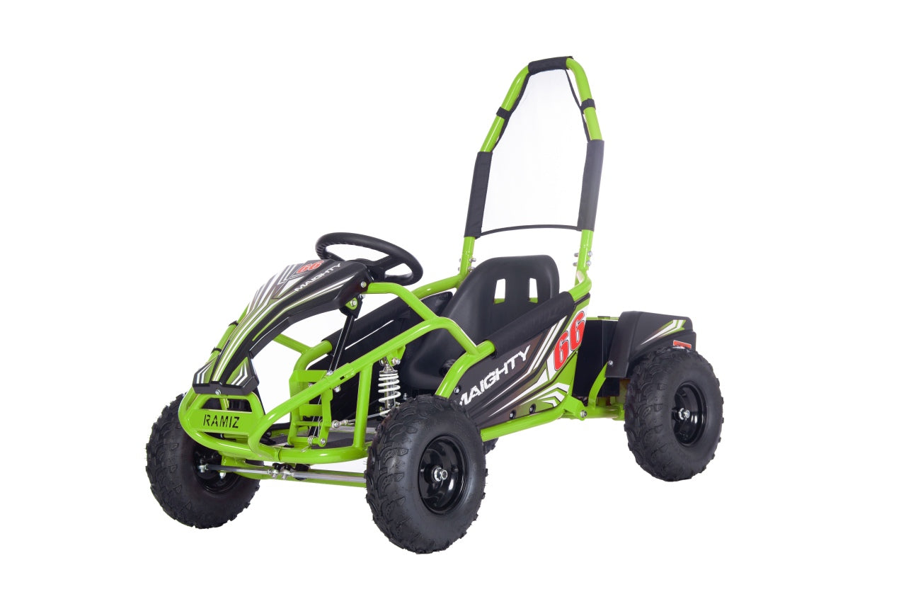 Go-kart na akumulator MAIGHTY 1000W - zeleni