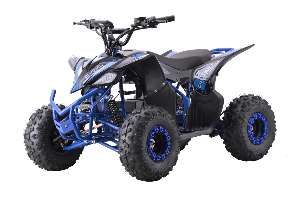 Quad na akumulator DESERT STORM LIFT 800W - plavi