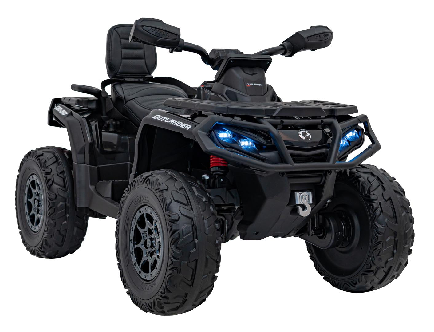 Quad na akumulator Can-Am Outlander ATV 4x4 - crni