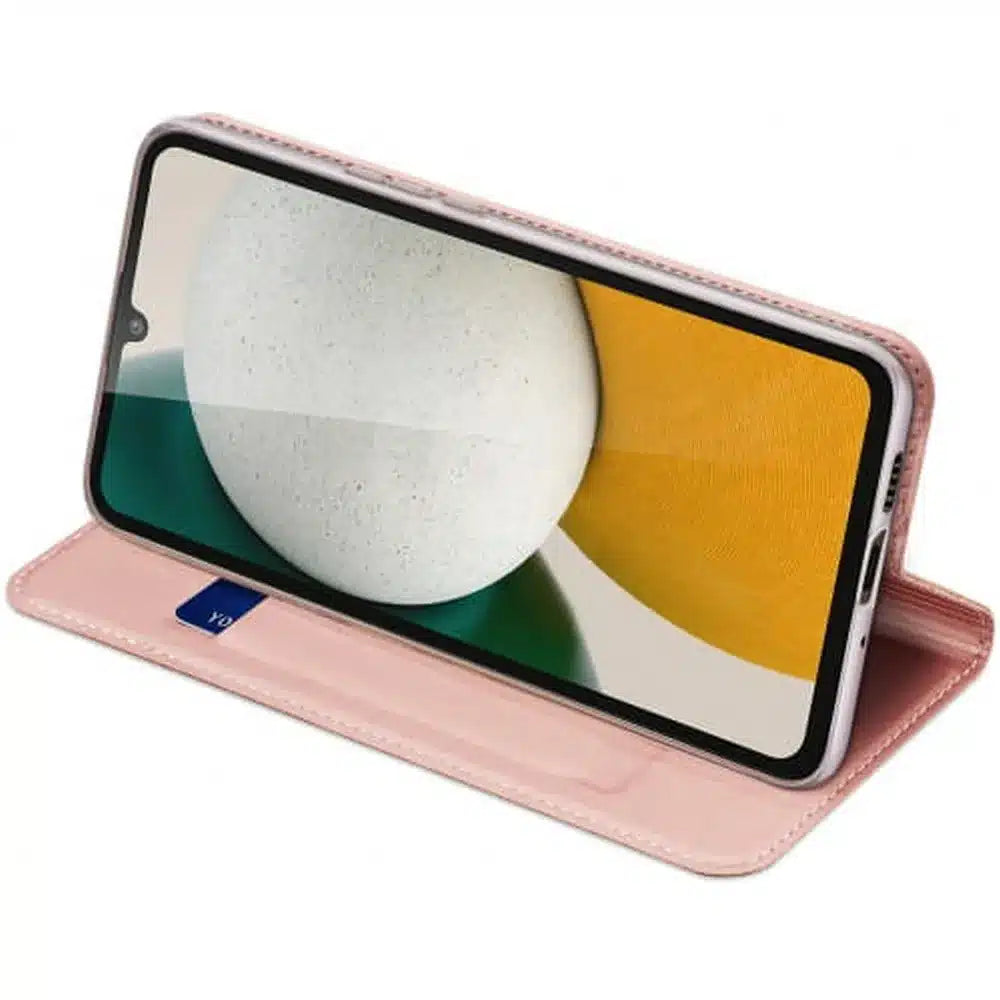 DUX DUCIS Skin Pro flipové pouzdro pro Samsung Galaxy A35, růžová