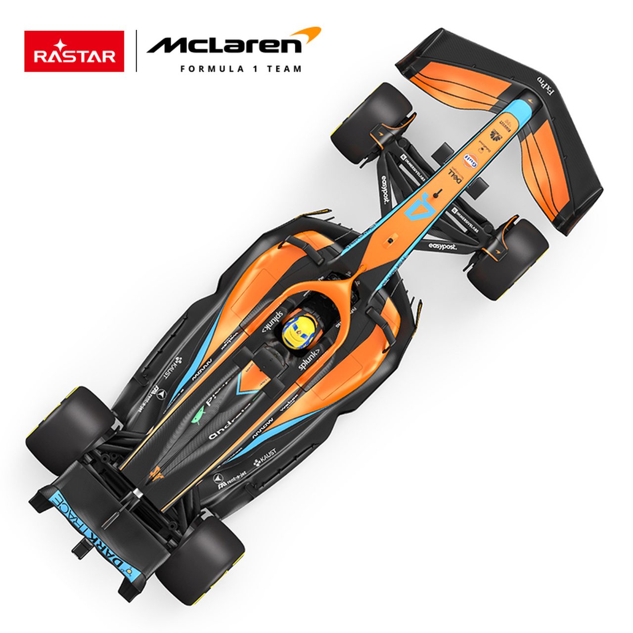 Licencirana formula na daljinsko upravljanje 1:12 McLaren F1 MCL36  RASTAR - narančasta
