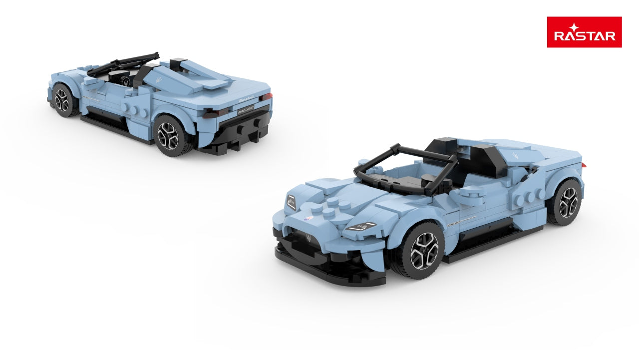 Licencirani auto na daljinsko upravljanje i sastavljanje 1:30 Maserati MC20 RASTAR - plavi