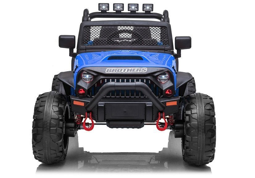 Auto na akumulator Jeep JC666 Brother - plavi/lakirani