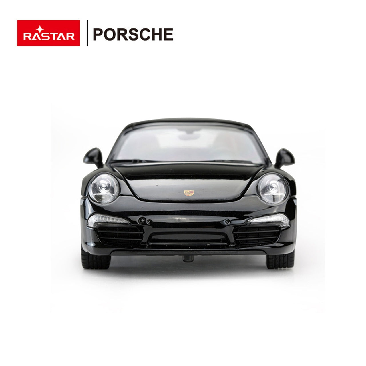 Licencirani metalni auto na daljinsko upravljanje 1:24 Porsche 911 RASTAR - crni