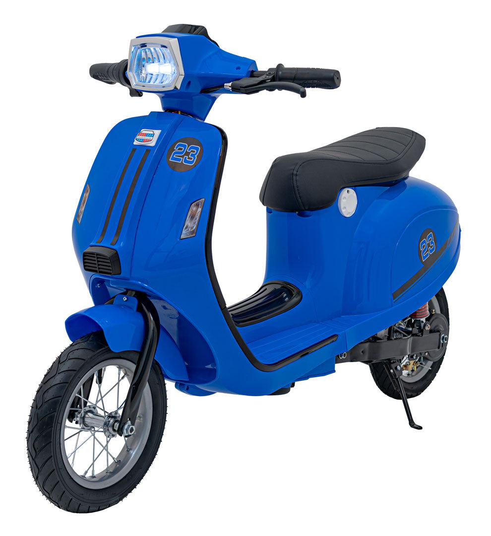Motor na akumulator Retro 23 - plavi