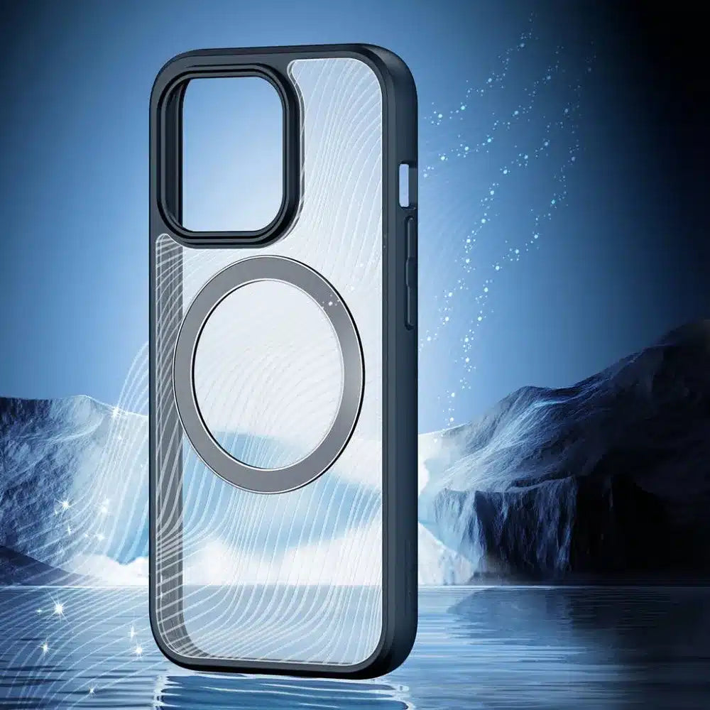 DUX DUCIS Aimo Mag – obrněný kryt kompatibilní s MagSafe pro Apple iPhone 15 Pro černý