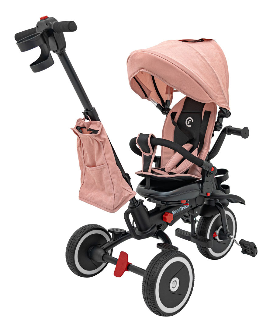Dječji tricikl RIDER SPORTRIKE – rozi