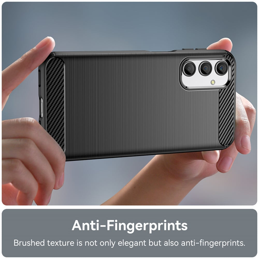 Techsuit Carbon Silicone pouzdro pro Samsung Galaxy A05s – černé