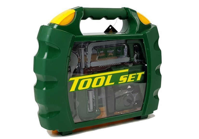 Dječji set alata u zelenom kovčegu - Tool