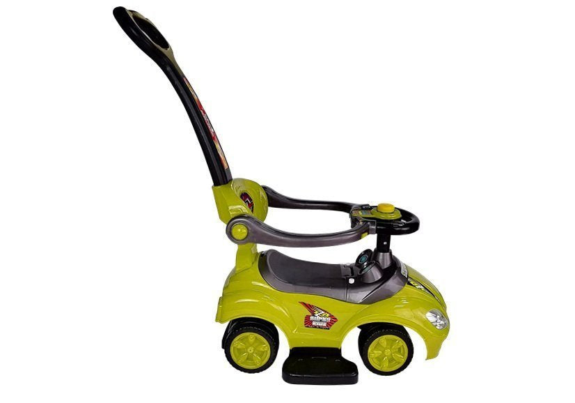 Dječja guralica Mega Car 3in1 - žuta