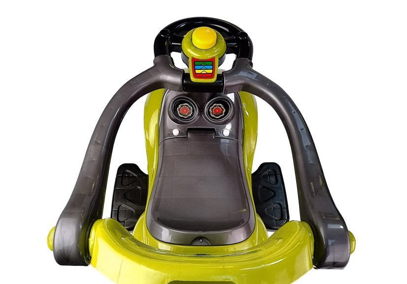 Dječja guralica Mega Car 3in1 - žuta