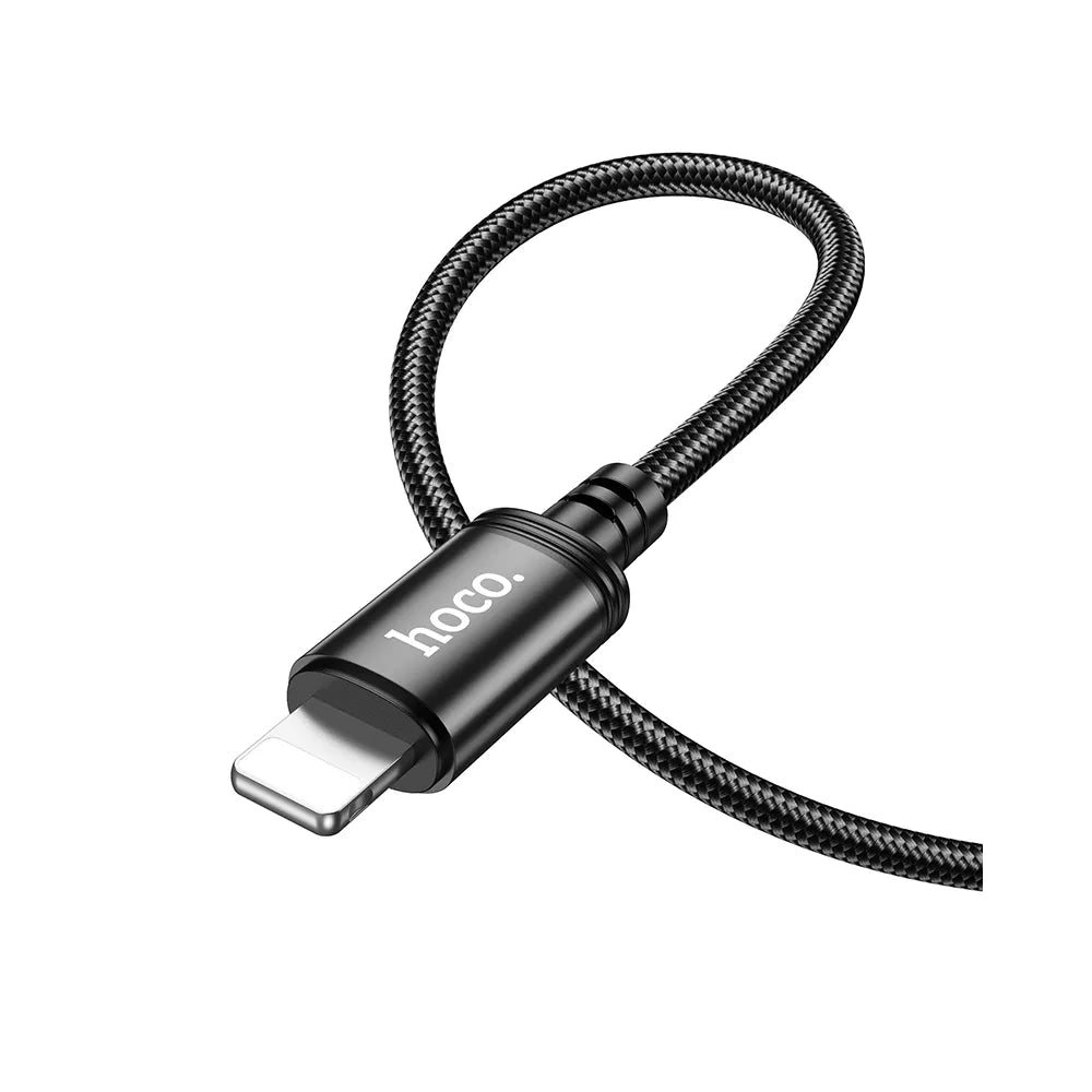 USB C na Lightning kabel Hoco PD 27W 2m X89 černý