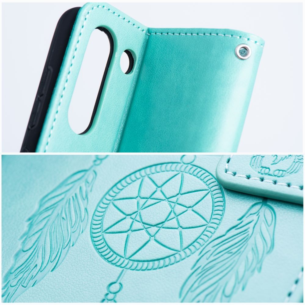 MEZZO Book case preklopna torbica za SAMSUNG GALAXY A17 dream catcher zelena