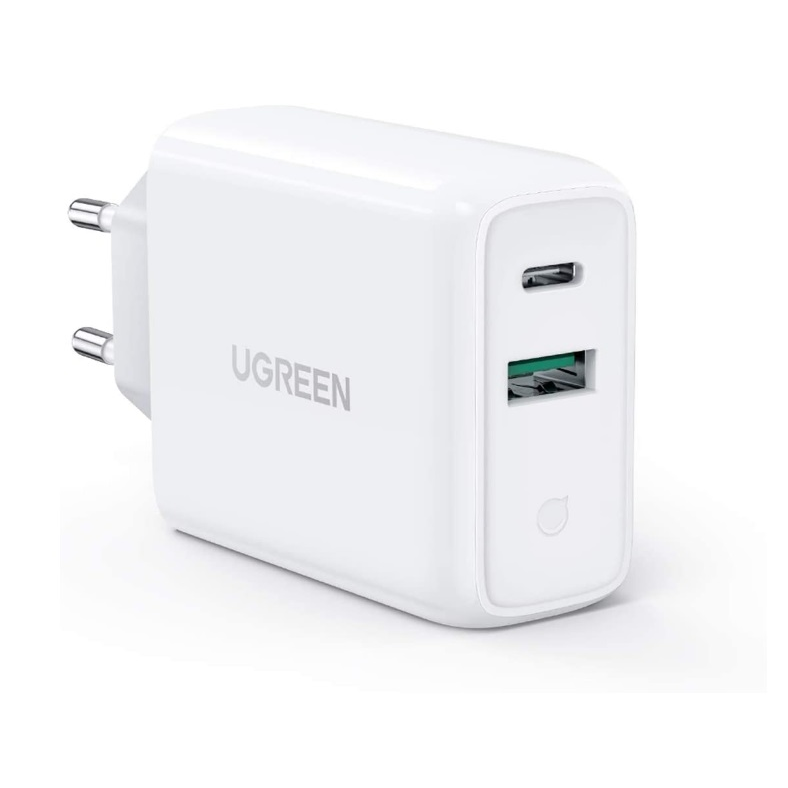 Ugreen 60468 punjač za mobitel Tablet, Telefon, Univerzalno Bijelo AC Brzo punjenje U zatvorenom