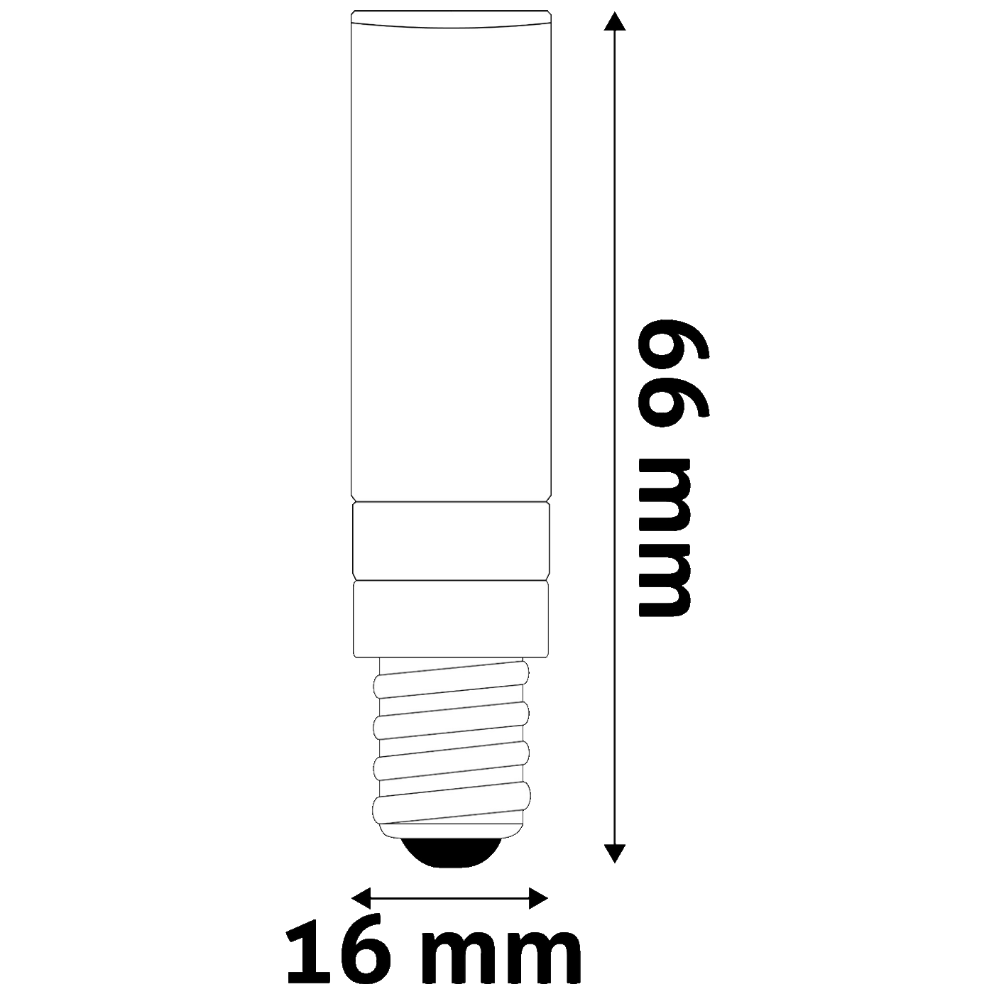 Avide LED sijalica, 4.2W, E14, 4000K, IP20 - ABJD14NW-4.2W-B