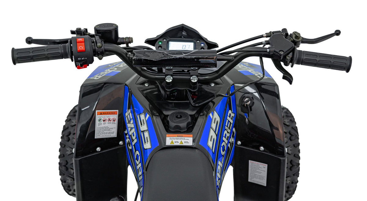 Quad na benzin 110CC EXPLORER - Plavi