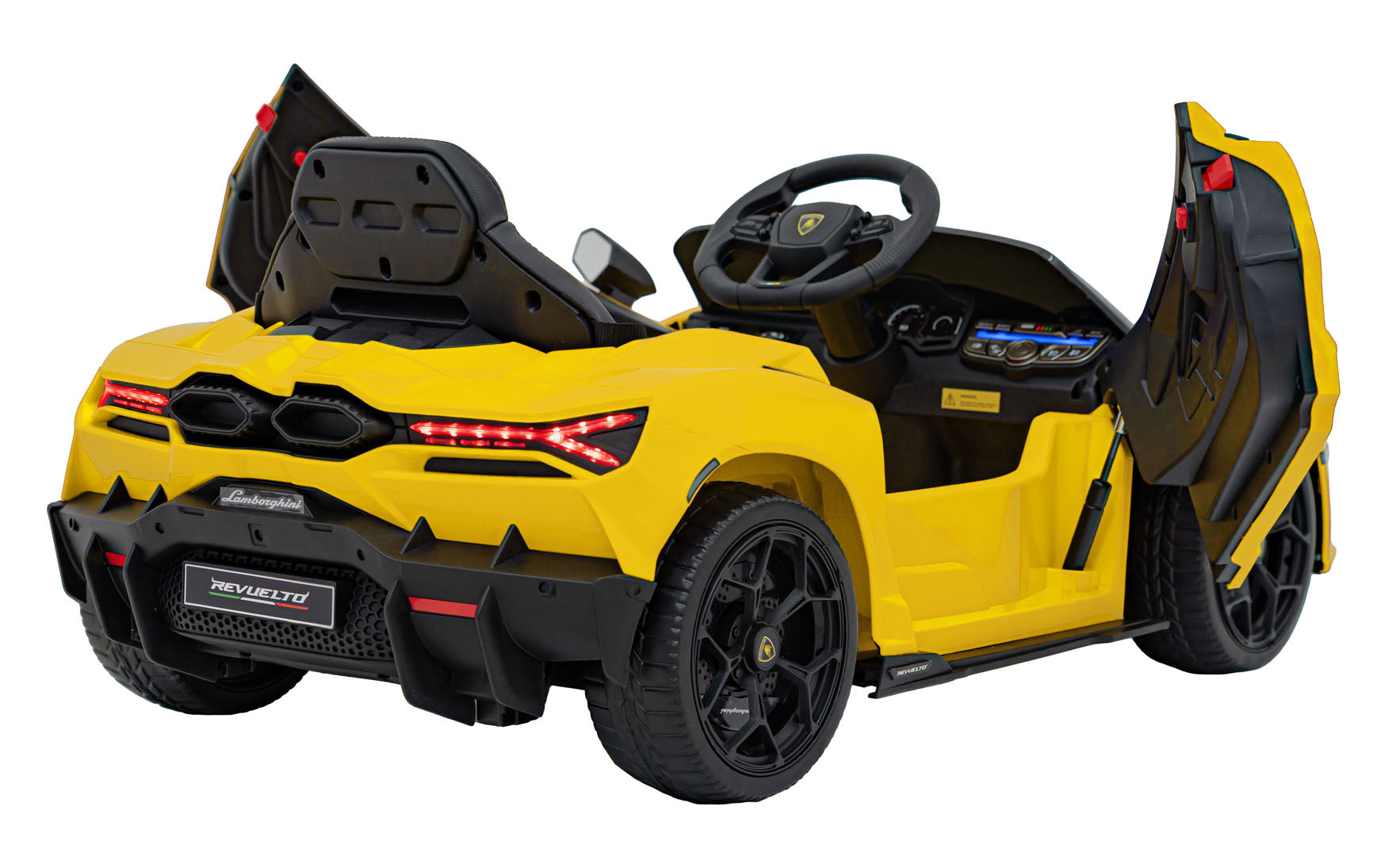 Licencirani auto na akumulator Lamborghini Revuelto 4x4 - žuti