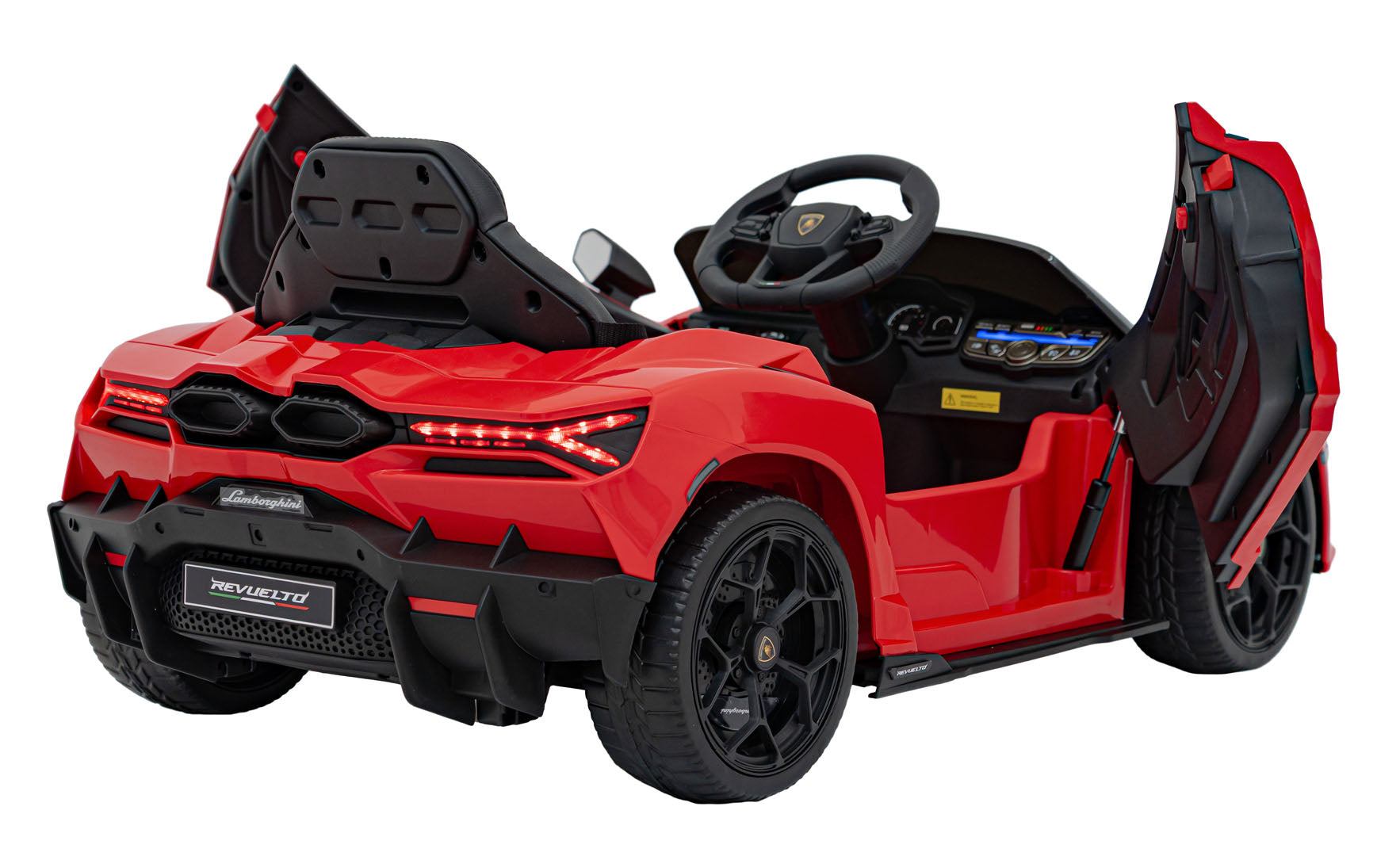 Licencirani auto na akumulator Lamborghini Revuelto 4x4 - crveni