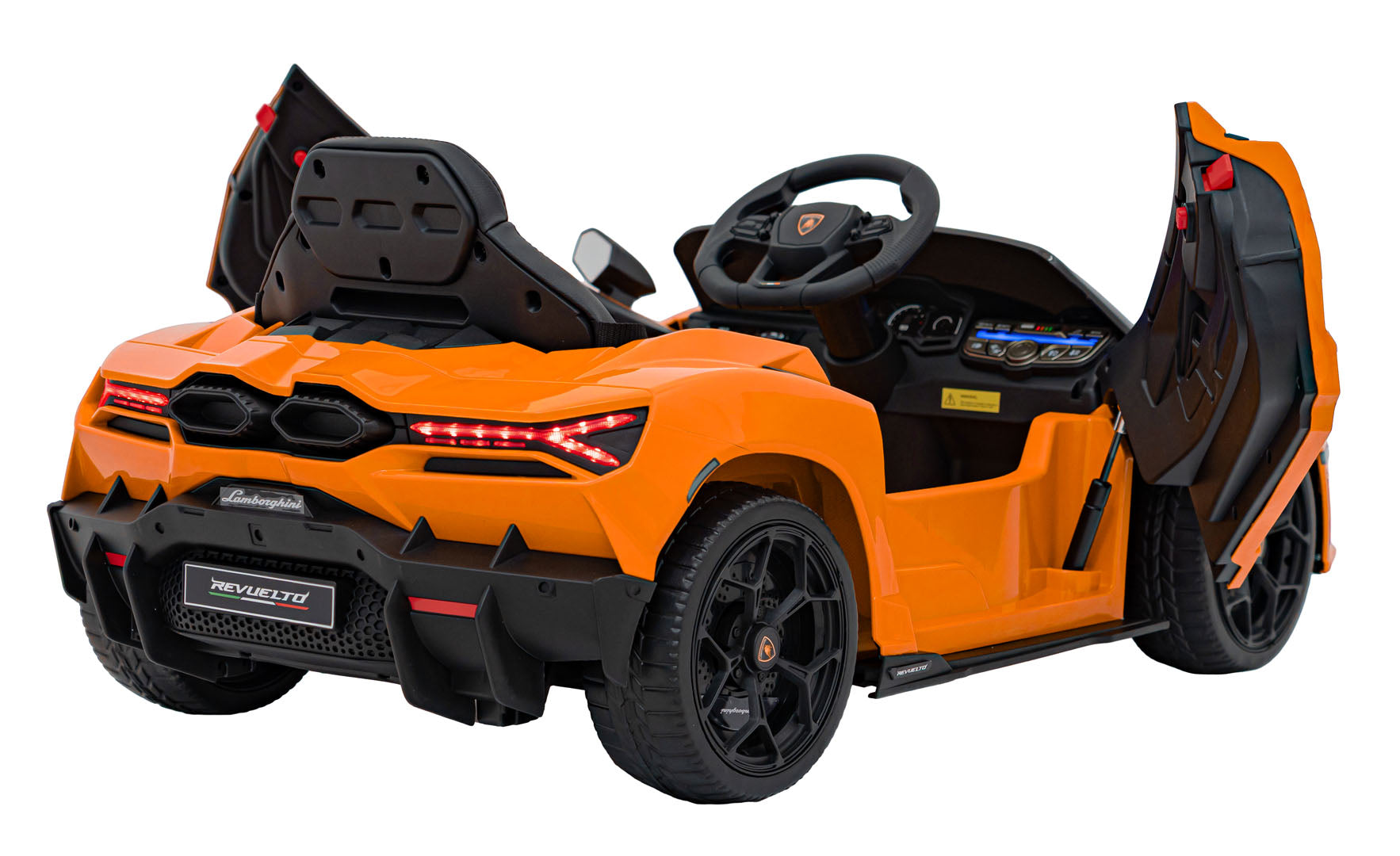 Licencirani auto na akumulator Lamborghini Revuelto 4x4 - narančasti