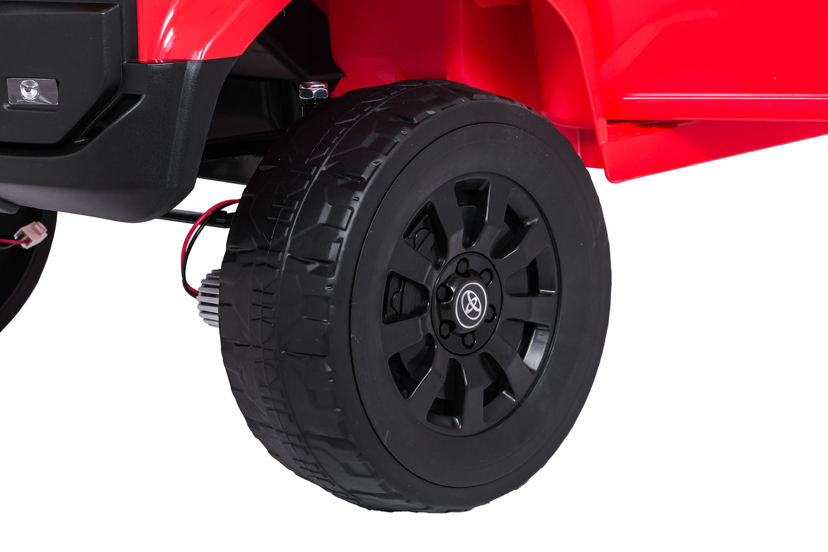 Licencirani auto na akumulator Toyota Land Cruiser PRADO 4x4 - crveni
