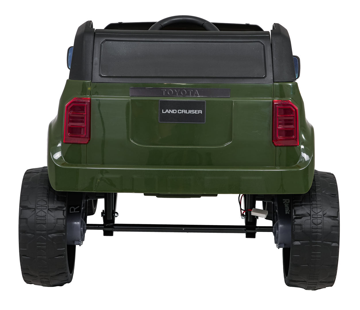 Licencirani auto na akumulator Toyota Land Cruiser PRADO 4x4 - tamno zeleni
