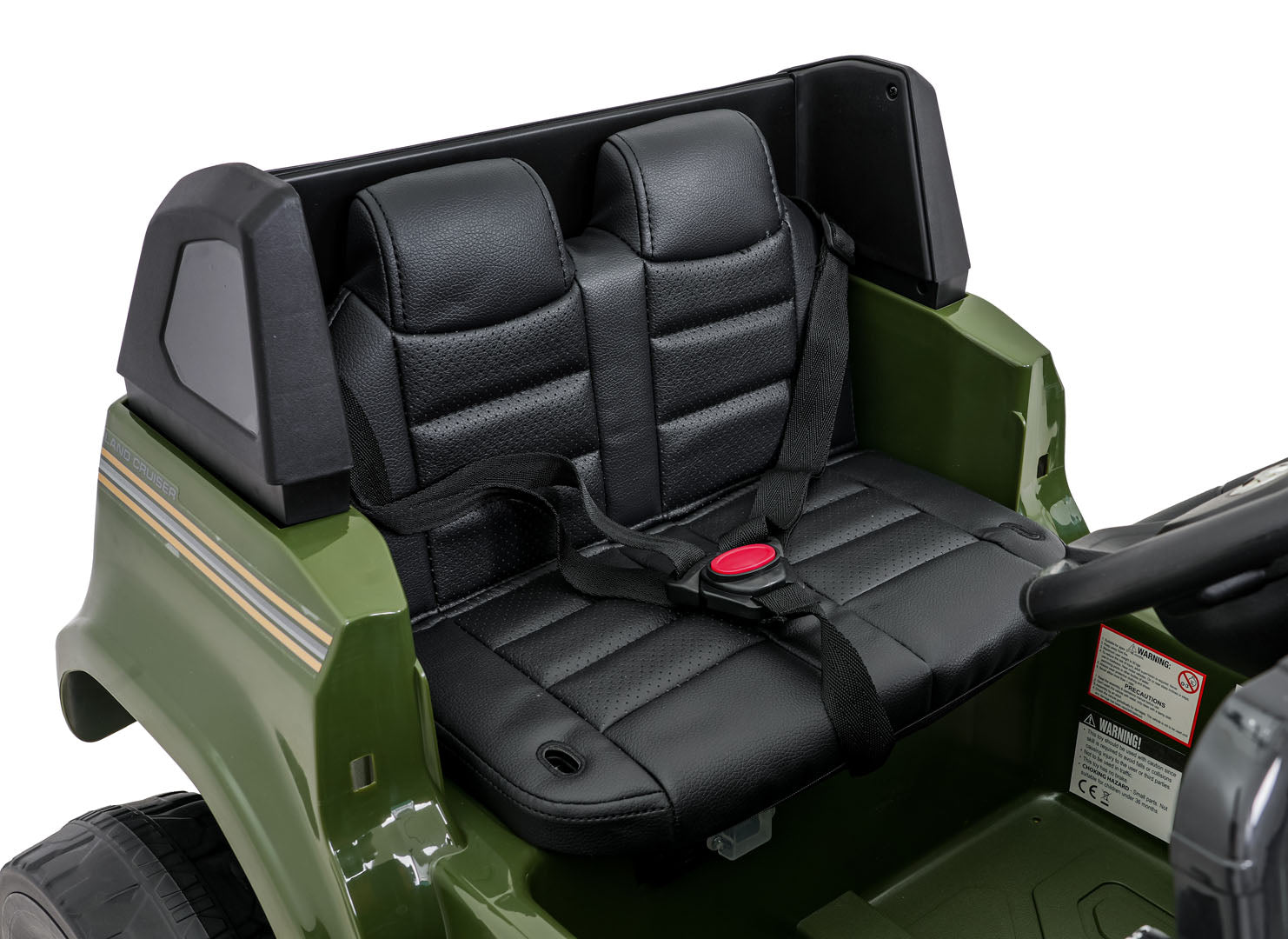 Licencirani auto na akumulator Toyota Land Cruiser PRADO 4x4 - tamno zeleni