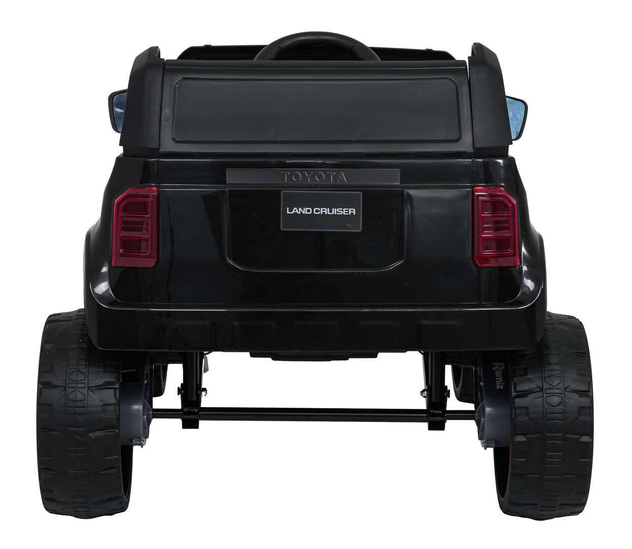 Licencirani auto na akumulator Toyota Land Cruiser PRADO 4x4 - crni
