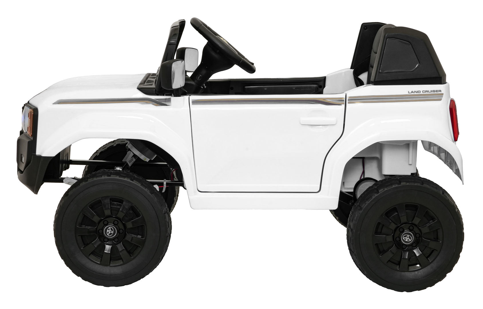 Licencirani auto na akumulator Toyota Land Cruiser PRADO 4x4 - bijeli